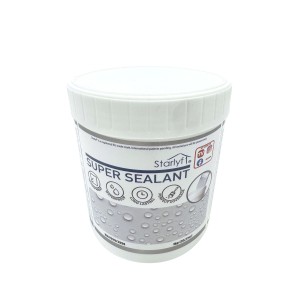 Secchio bianco di sigillante Super Sealant Starlyf per sigillature.