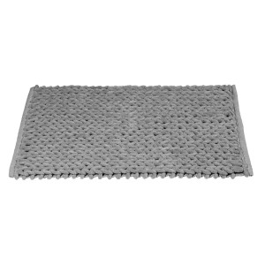 Tappeto da bagno antiscivolo Arson 50x80 cm grigio