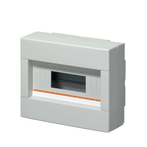 Centralino da parete senza portella 12 moduli IP40 grigio