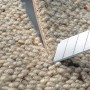 Cutter LUX Classic taglia moquette. Coltello con corpo in metallo e blocco lama.