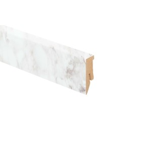Battiscopa in MDF Marble Arabescato H5 cm