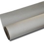Rotolo di rivestimento protettivo t.b.t., materiale grigio e rigato per la protezione delle superfici.