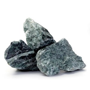 Pietre verdi di Ciottoli, ghiaia grossa per il giardino.