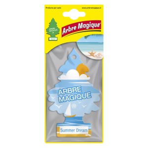 Arbre Magique deodorante auto Summer Dream, blu con barca a vela.
