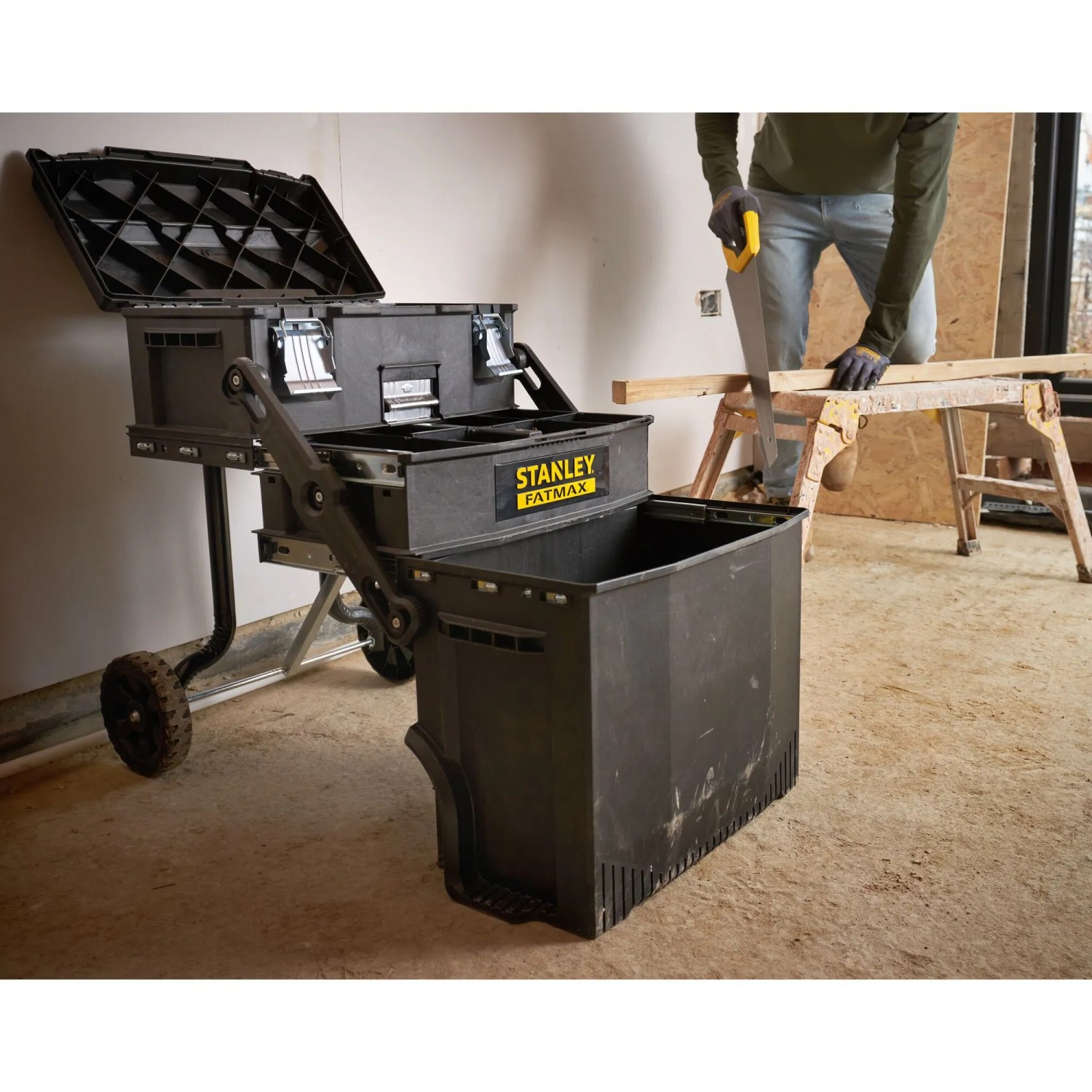 STANLEY FatMax carrello porta utensili multilivello Mobile Work Station_8