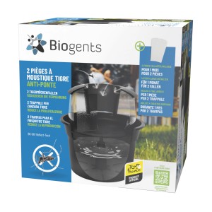 Biogents BG-Gat Reflect-Tech trappola per zanzare, confezione da 2. Trappola per ridurre la popolazione di zanzare tigre.