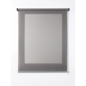 Tenda a rullo grigia t.b.t. per finestre, categoria tende a rullo e pacchetto.
