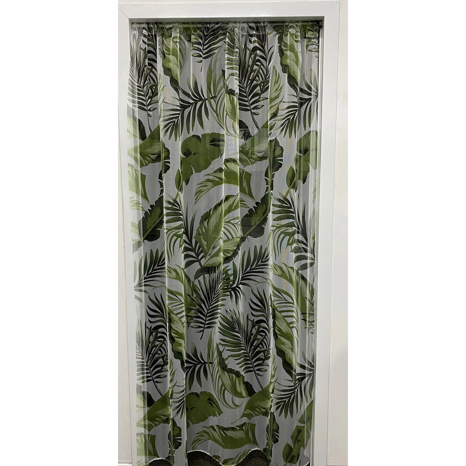 t.b.t. zanzariera per porta con motivo a foglie, protezione ideale dagli insetti per la porta.