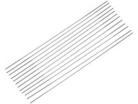 12 Lame Per Seghe Da Traforo In Acciaio Al Carbonio - Set Per Metallo, Legno E Plastica, Numerate Da 1 A 8 - Foto 4