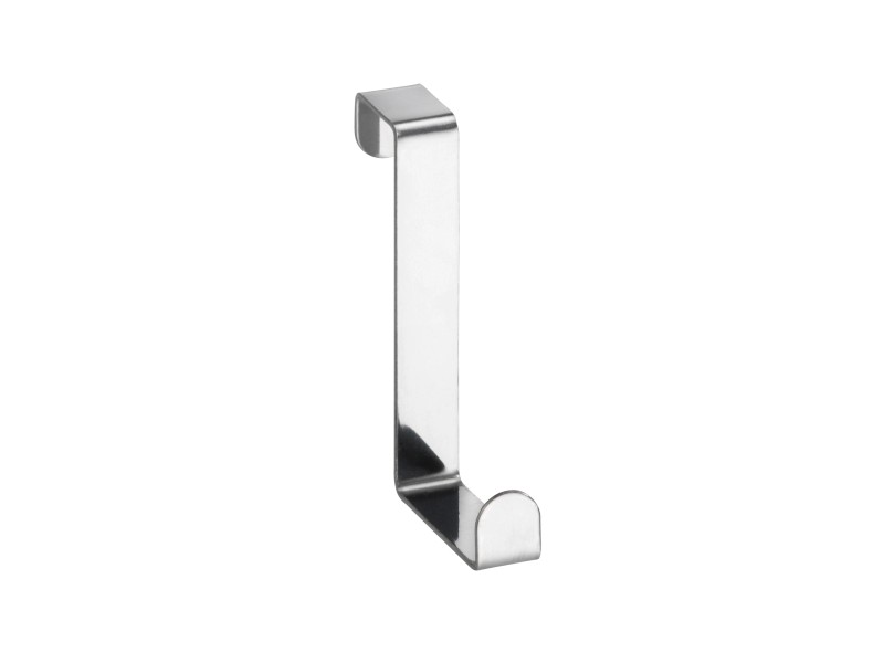 Wenko Barra appendiabiti porta Garda 5 ganci in acciaio inox satinato L  32,5 cm