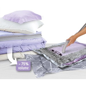 t.b.t. Organizer armadio: Aspirapolvere aspira aria da un sacco sottovuoto con tessuti.