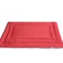 Coperta/cuscino per cani rettangolare rosso t.b.t. per cani e cuccioli.