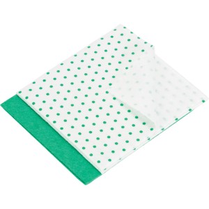 Panni per la pulizia: Verde, a pois, assorbenti. Ideali per casa e officina.