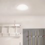 Lampada da soffitto per interni Steinel RS 20 S bianca con sensore di movimento, Ø 28 cm.