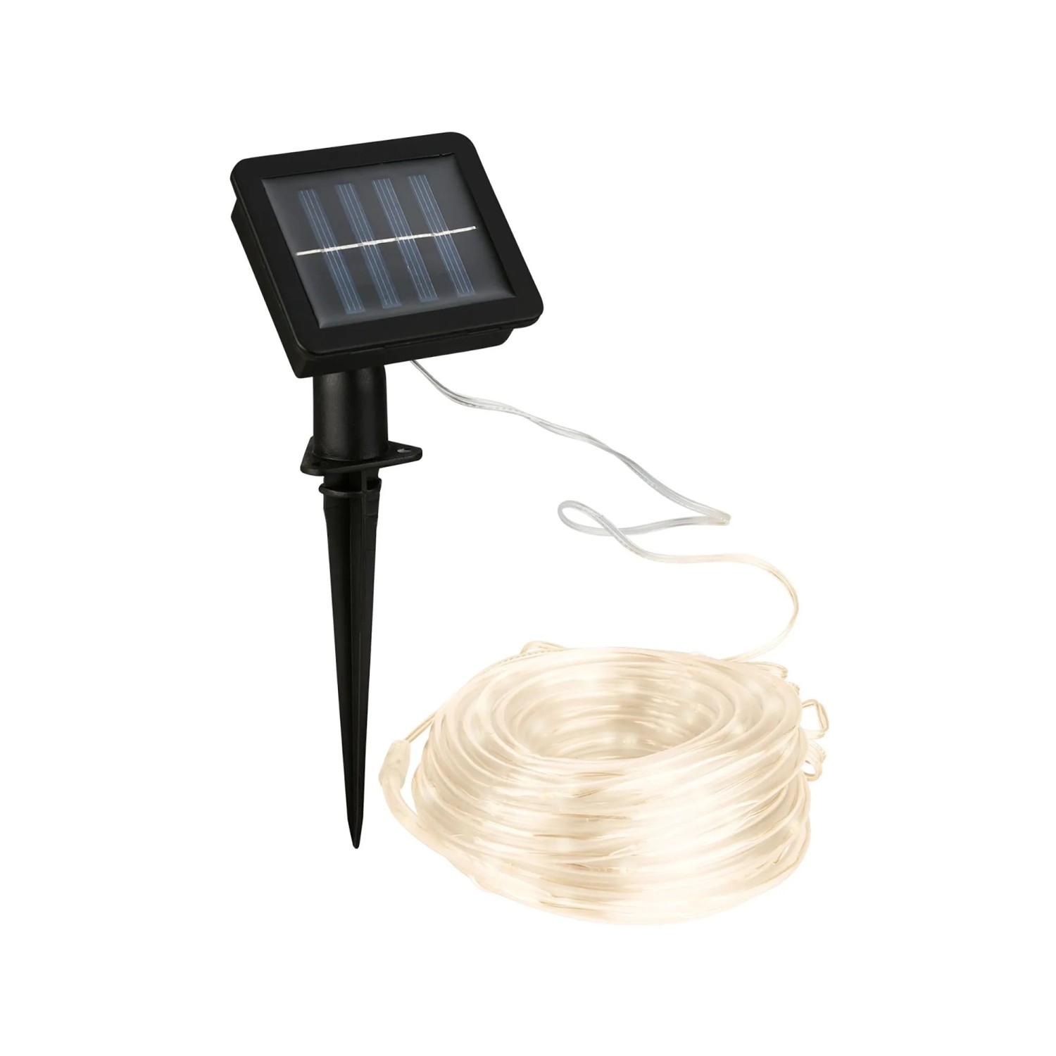 Striscia LED solare Outdoor bianco caldo 10 m_2
