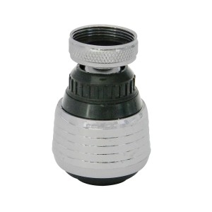 t.b.t. per rubinetto a parete, cromo/nero