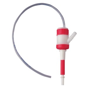 t.b.t. per macchine agricole, rosso-bianco con tubo.