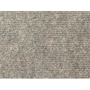 Primo piano di un pavimento vinilico t.b.t. grigio con texture fine.