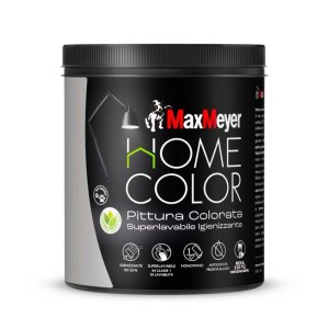 Pittura home color superlavabile igienizzante argento 0,75 l