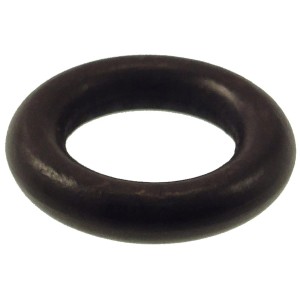 Anello nero per accessori binari per tende.