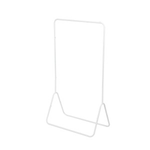 Appendiabiti bianco minimalista per stoccaggio flessibile.