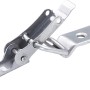 Chiusura per casse in acciaio inox, 50x15mm, per fissare le casse durante il trasporto.