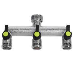 Presa 3 rubinetti Aquatech OTT 468B 3/4F 3/4M ottone