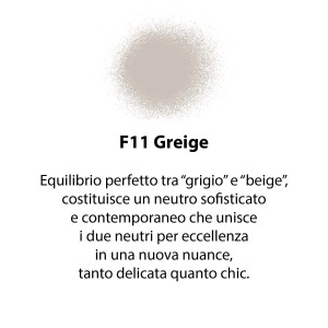 Campione di colore 'Greige' (F11) t.b.t. per progetti fai-da-te.