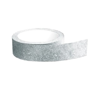 Rotolo di nastro adesivo t.b.t. grigio per la cucina.