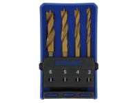 Set punte legno Dremel 636