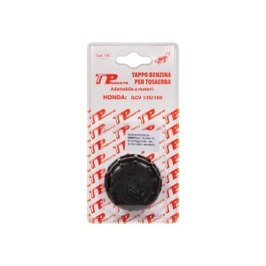 Tappo benzina nero per tosaerba Honda GCV 135/160, confezionato.
