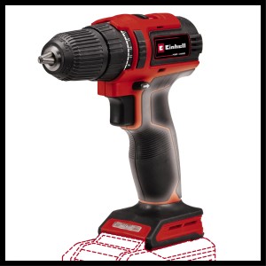 Avvitatore a batteria Einhell TE-CD 18/40 Li BL Solo, rosso/nero, senza batteria.