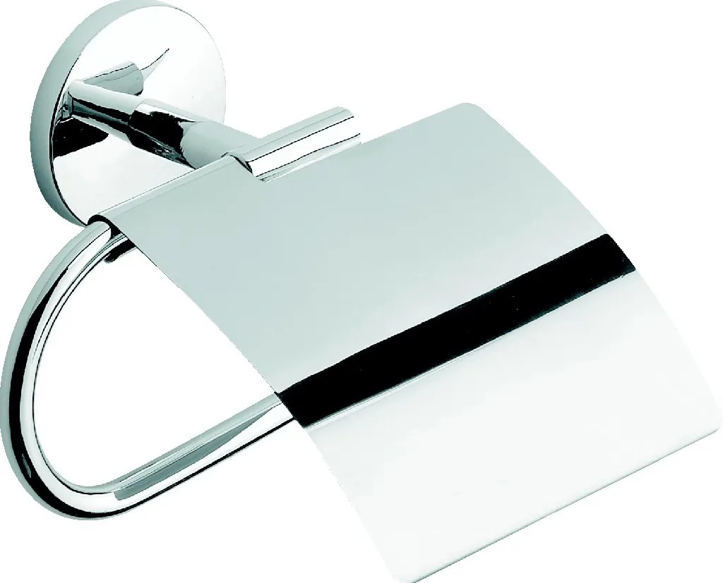 Porta carta igienica originale in acciaio inox, porta carta igienica da
