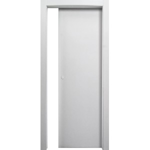 Porta interna bianca t.b.t. con telaio per interni.