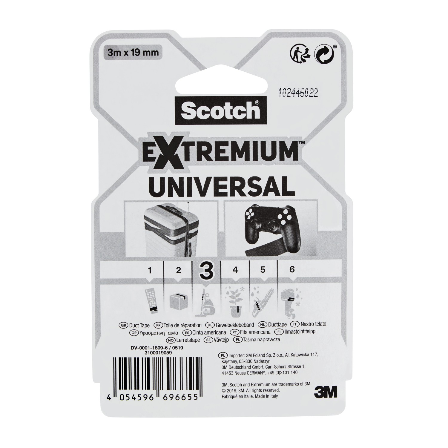 3M 06750 Nastro Adesivo 19mm, Marrone, Carta, 50m - Foto 9