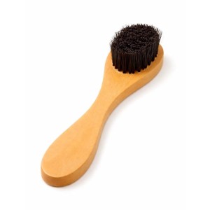 Spazzola stendicrema con setole nere 14x3,5x3,5 cm