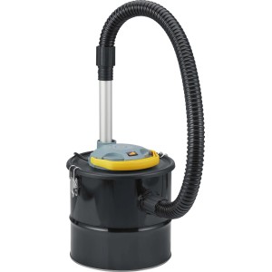 Aspiracenere t.b.t. con tubo e contenitore.