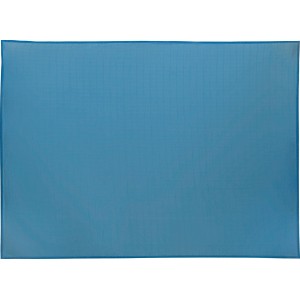 Panno blu lucidante in microfibra per pulizia senza aloni di superfici delicate.