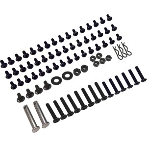 Set di viti per barbecue a carbonella American Charcoal, materiale di fissaggio di ricambio.