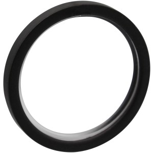 Anello per tenda Mydeco effetto ferro spazzolato per bastone da 2 cm, dettaglio.