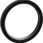 Anello per tenda Mydeco effetto ferro spazzolato per bastone da 2 cm, dettaglio.