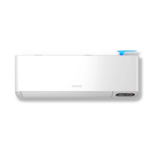 Condizionatore t.b.t. bianco per montaggio a parete.