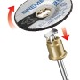 Disco abrasivo Dremel EZ SpeedClic SC541 con sistema di cambio rapido.