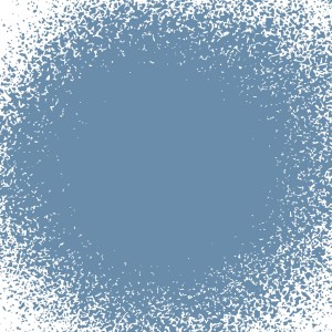 Rappresentazione astratta di un campo di colore blu con texture screziata, ideale per progetti di fai-da-te.