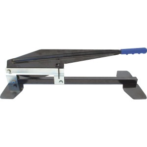 Tagliatrice per laminato LUX LS-10 Classic per taglio senza polvere fino a 21 cm di larghezza.