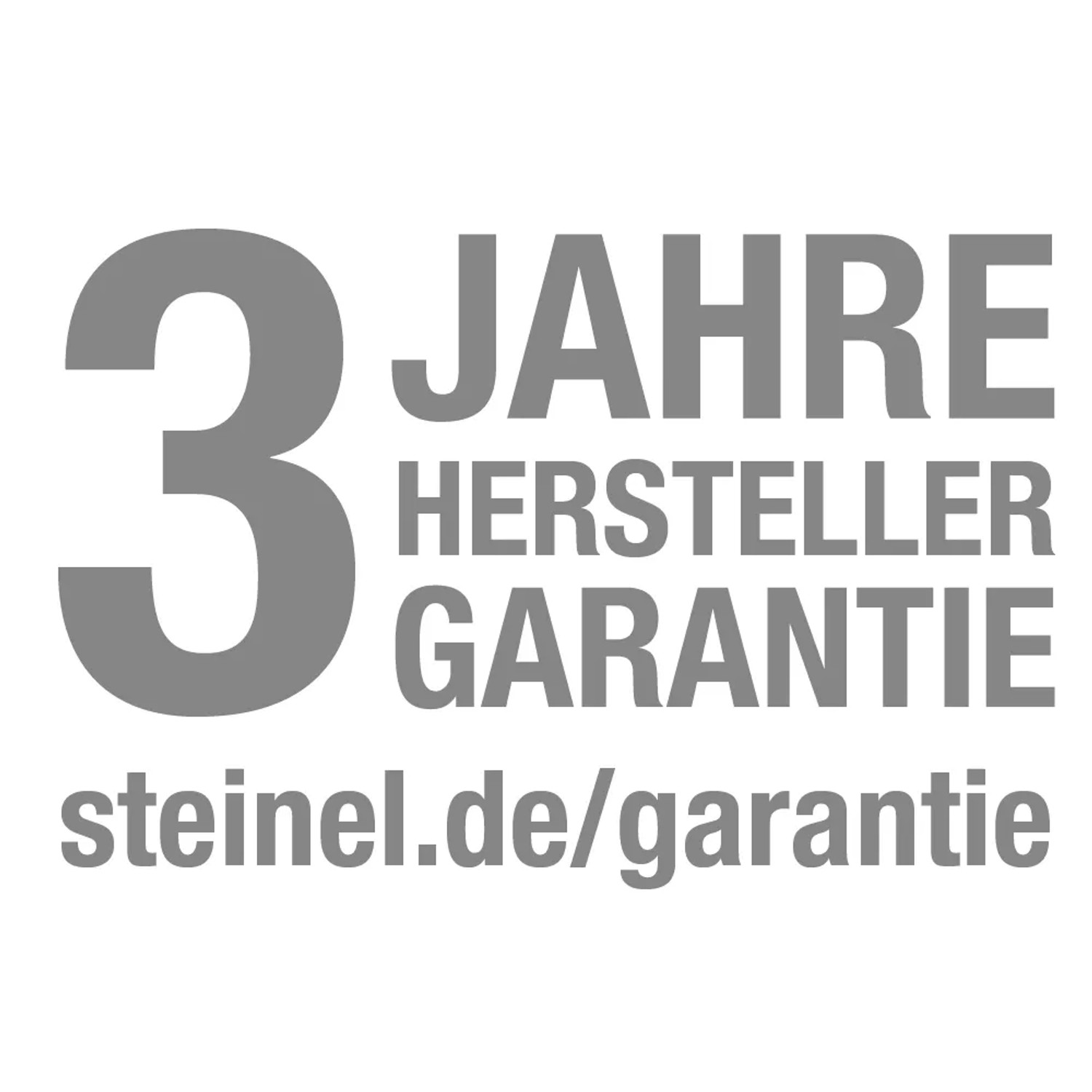 Lampada da esterno Steinel: 3 anni di garanzia del produttore sui prodotti Steinel.