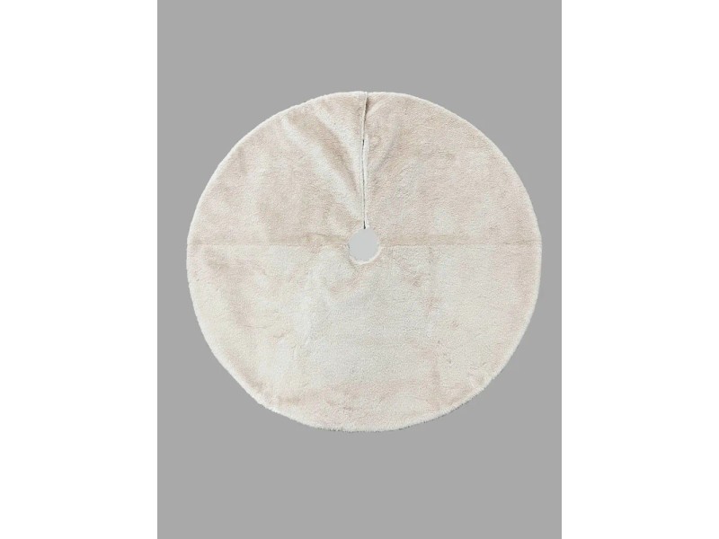 Copri base albero di Natale beige Ø 100 cm | OBI