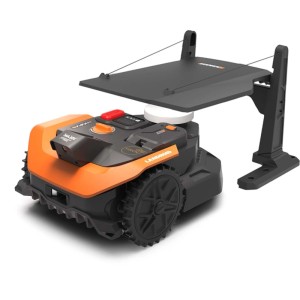 Robot tagliaerba a batteria Worx Landroid Vison cloud 300 m² con garage incluso