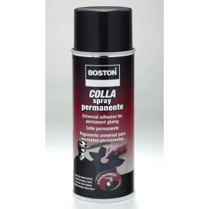 Colla spray Boston per incollaggi permanenti, categoria Collanti.