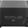 Batteria aggiuntiva EcoFlow Delta Pro Smart 3600Wh in nero-grigio, con ruote. Espansione per impianti solari.